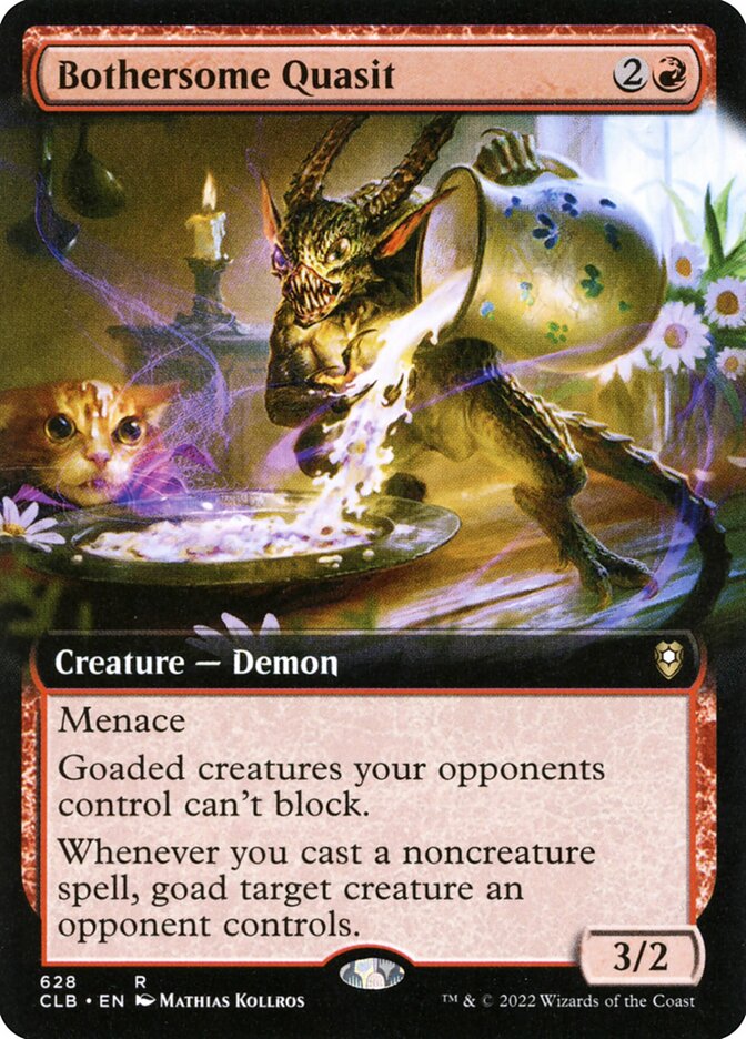 Bothersome Quasit (628) - Commander Legends: Battle for Baldur's Gate (CLB)