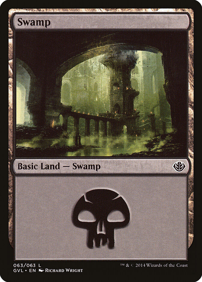 Swamp (63) - Duel Decks Anthology: Garruk vs. Liliana (GVL)