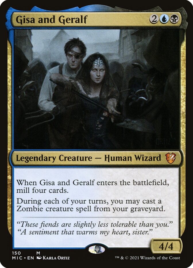 Gisa and Geralf (150) - Midnight Hunt Commander (MIC)
