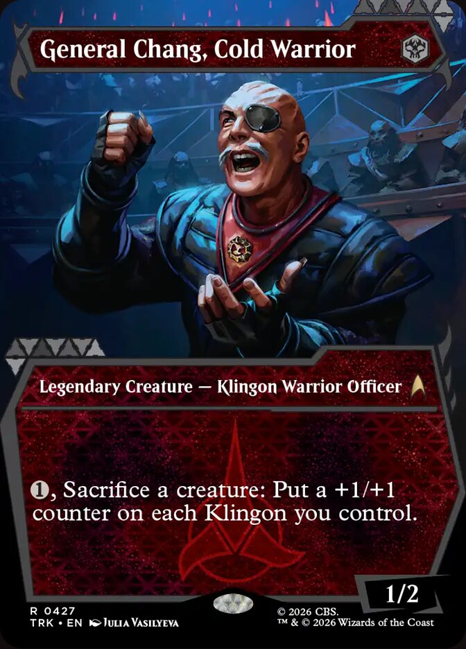 General Chang, Cold Warrior (427) - Star Trek (TRK)
