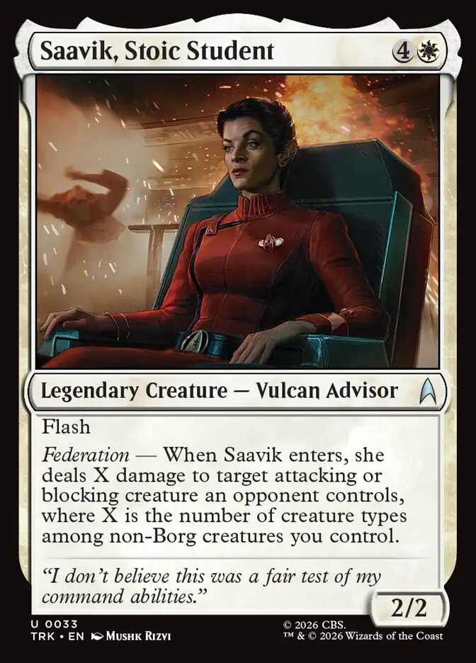 Saavik, Stoic Student (33) - Star Trek (TRK)