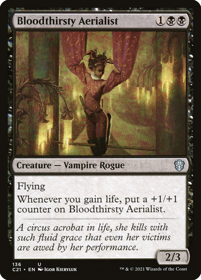 Bloodthirsty Aerialist (136) - Commander 2021 (C21)