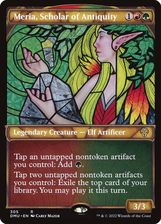 Meria, Scholar of Antiquity (305) - Dominaria United (DMU)