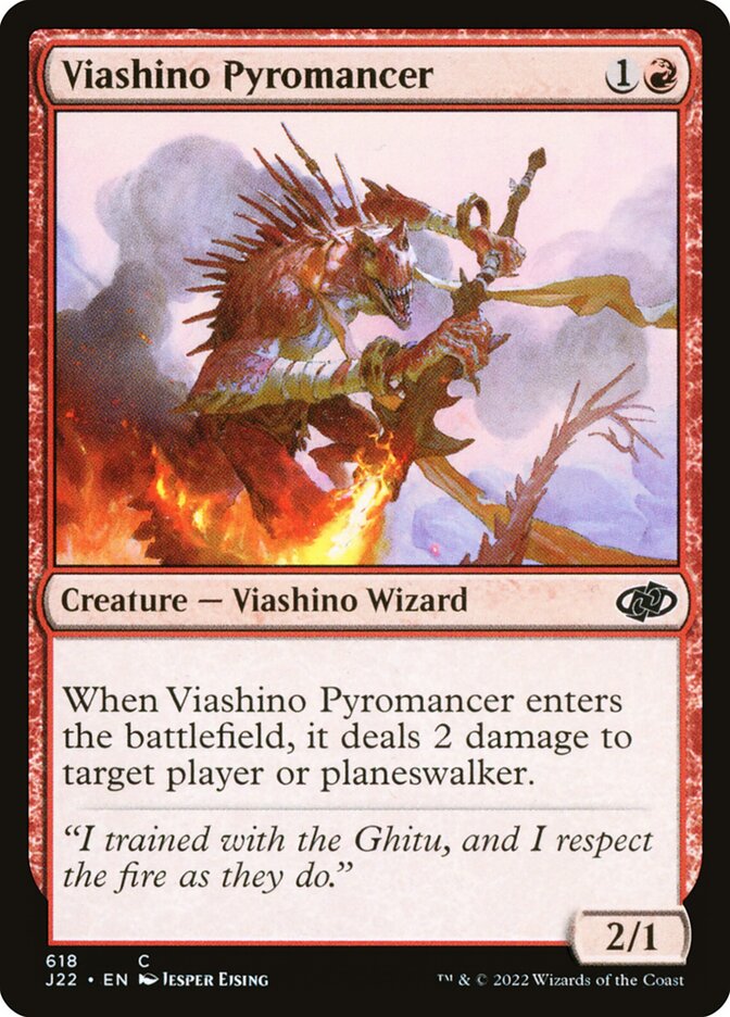 Viashino Pyromancer (618) - Jumpstart 2022 (J22)