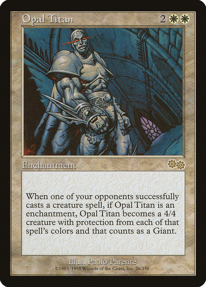 Opal Titan (26) - Urza's Saga (USG)