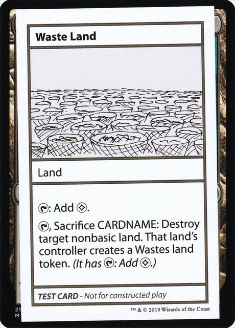 Waste Land (121) - Mystery Booster Playtest Cards 2021 (CMB2)