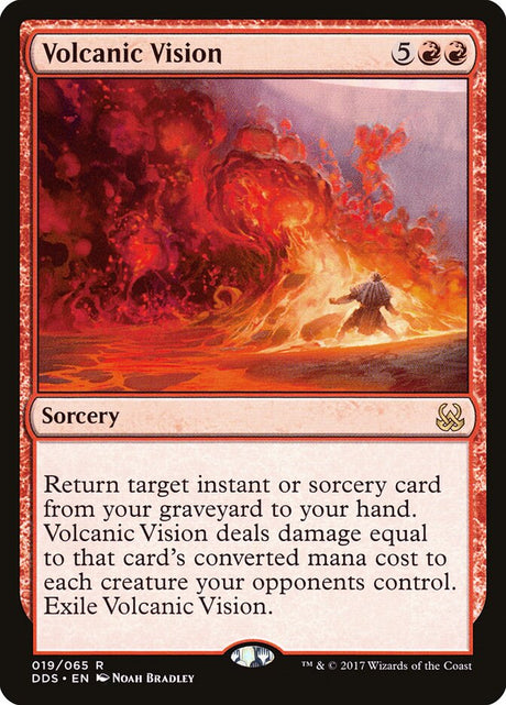 Volcanic Vision (19) - Duel Decks: Mind vs. Might (DDS)