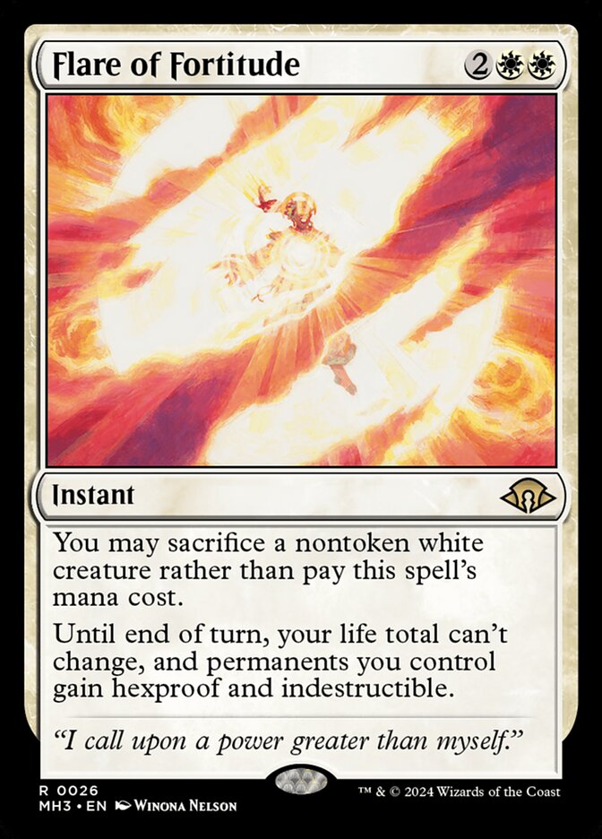 Flare of Fortitude - [Foil] Modern Horizons 3 (MH3)