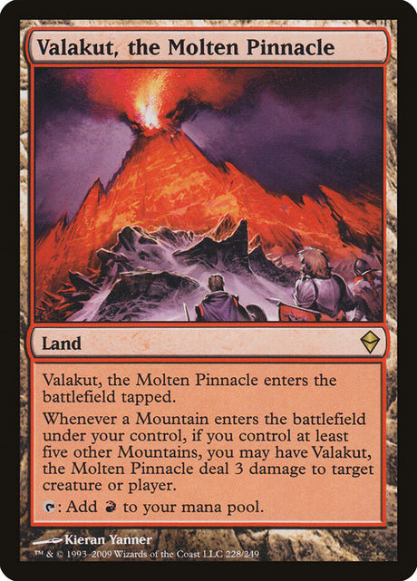 Valakut, the Molten Pinnacle (228) - Zendikar (ZEN)