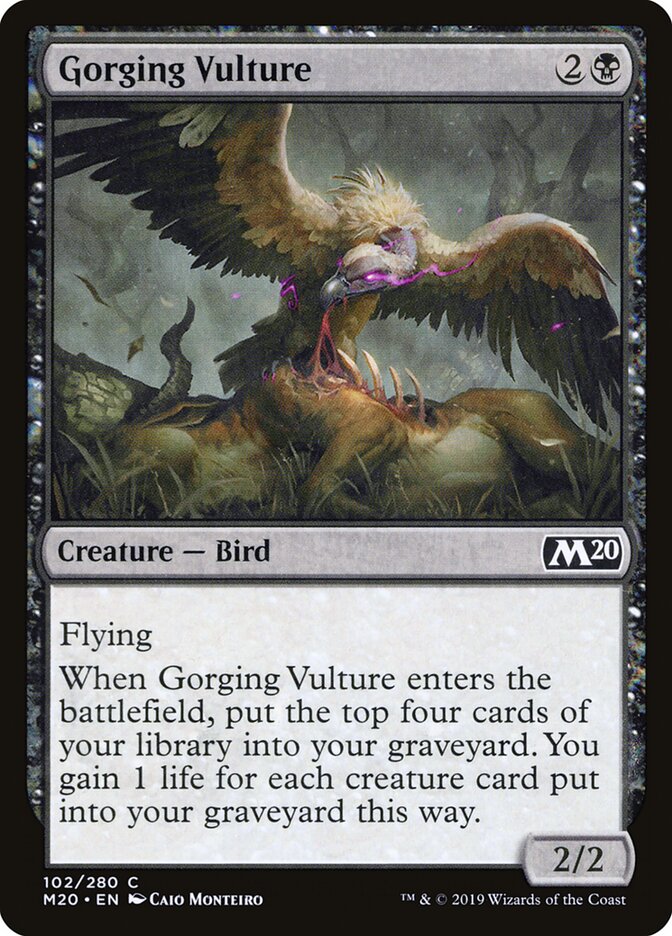 Gorging Vulture (102) - Core Set 2020 (M20)
