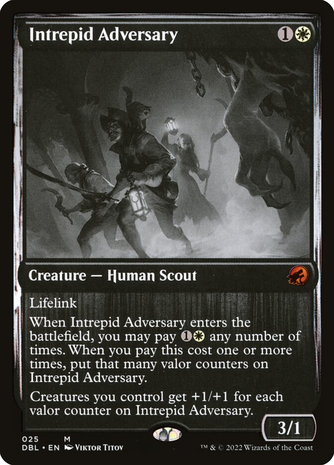 Intrepid Adversary - [Foil] Innistrad: Double Feature (DBL)