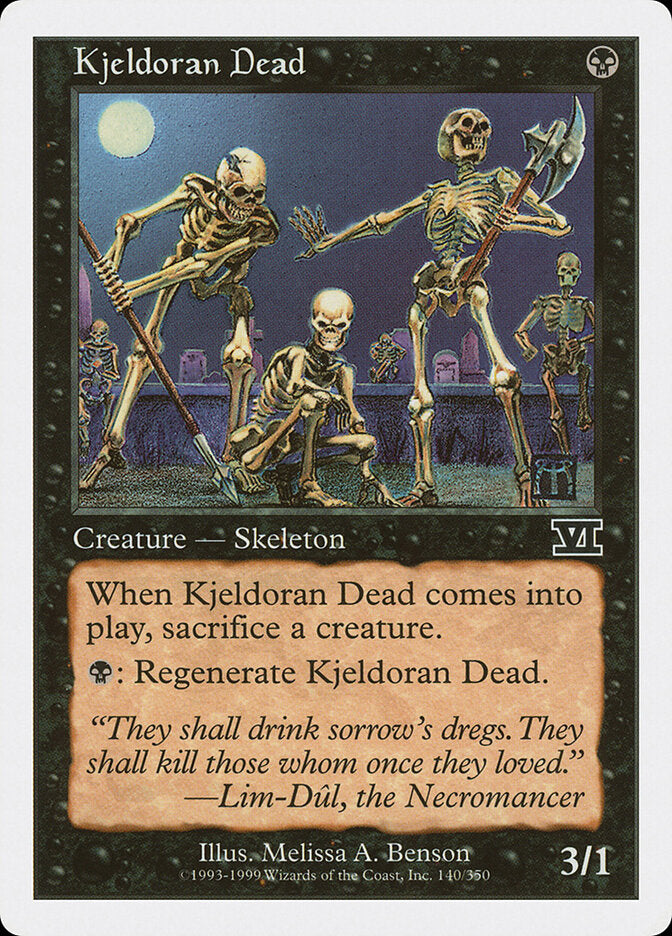 Kjeldoran Dead (140) - Classic Sixth Edition (6ED)