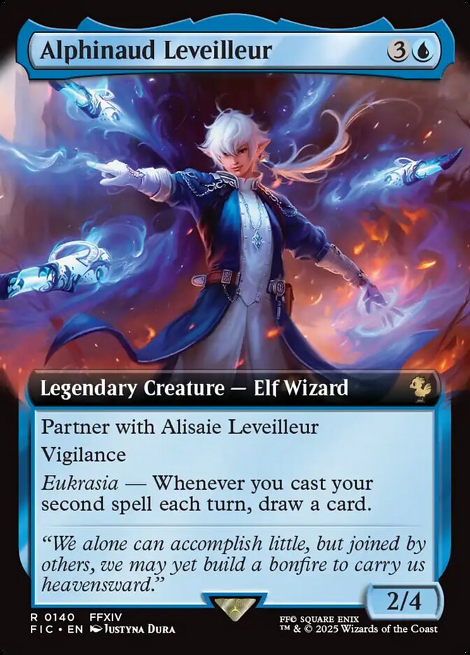 Alphinaud Leveilleur (140) - [Foil, Extended Art] Final Fantasy Commander (FIC)