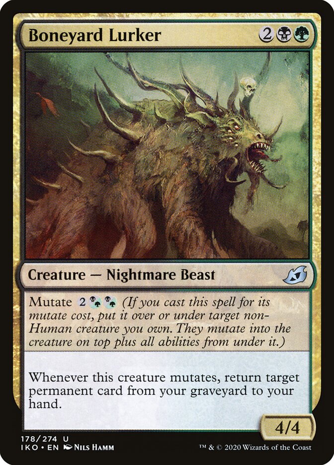 Boneyard Lurker (178) - Ikoria: Lair of Behemoths (IKO)