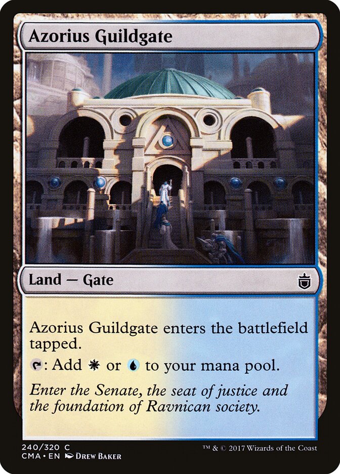 Azorius Guildgate (240) - Commander Anthology (CMA)