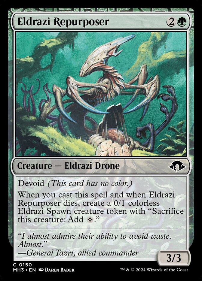 Eldrazi Repurposer (150) - Modern Horizons 3 (MH3)