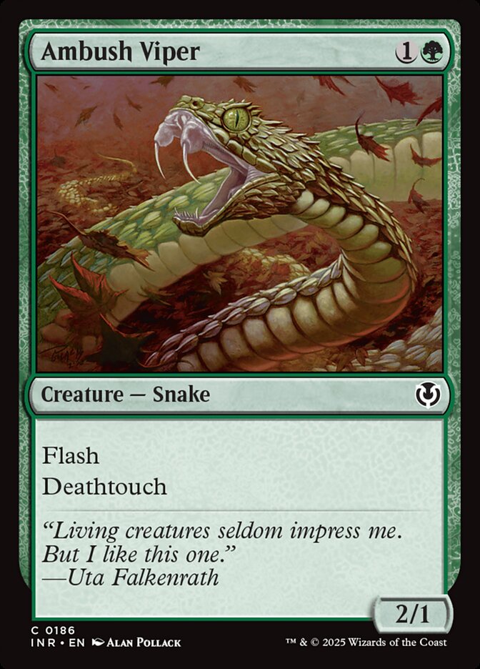 Ambush Viper (186) - Innistrad Remastered (INR)