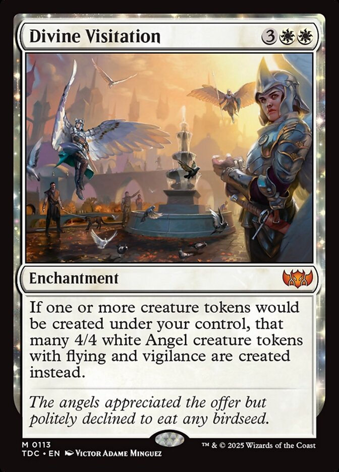 Divine Visitation (113) - Tarkir: Dragonstorm Commander (TDC)