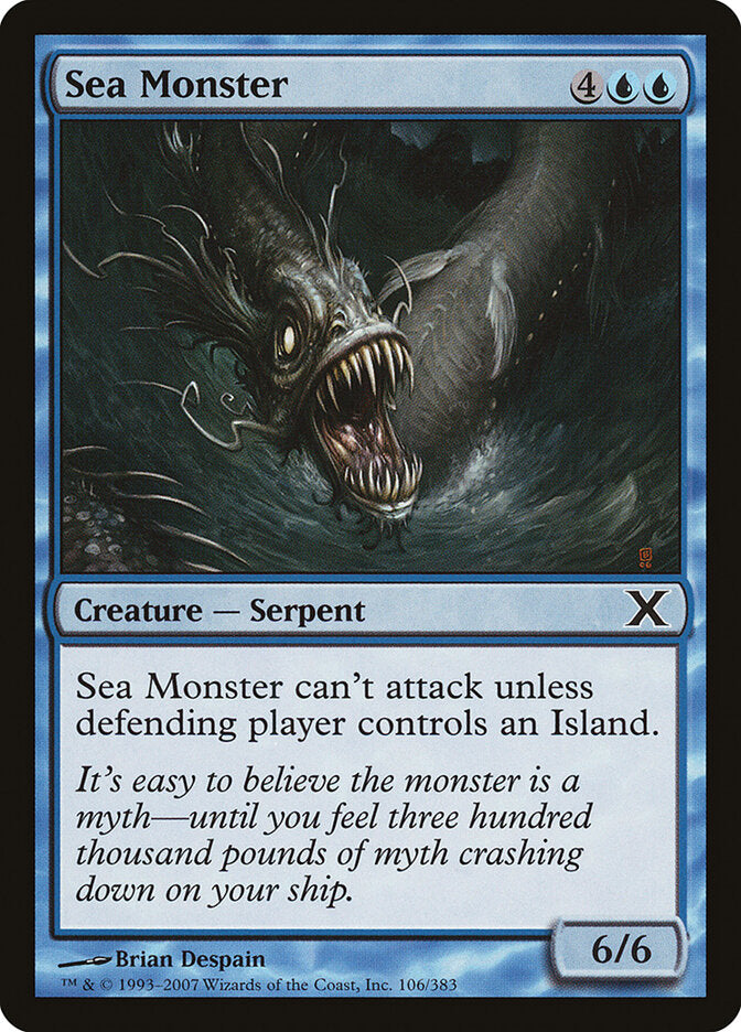 Sea Monster (106) - Tenth Edition (10E)