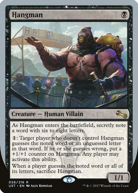Hangman (56) - Unstable (UST)