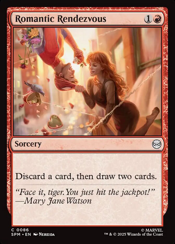 Romantic Rendezvous (86) - [Foil] Marvel's Spider-Man (SPM)