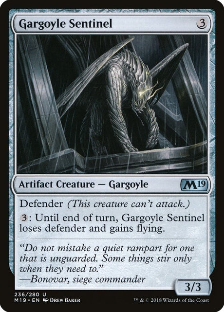 Gargoyle Sentinel (236) - Core Set 2019 (M19)