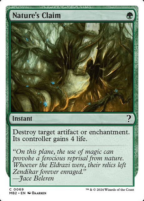 Nature's Claim (69) - Mystery Booster 2 (MB2)