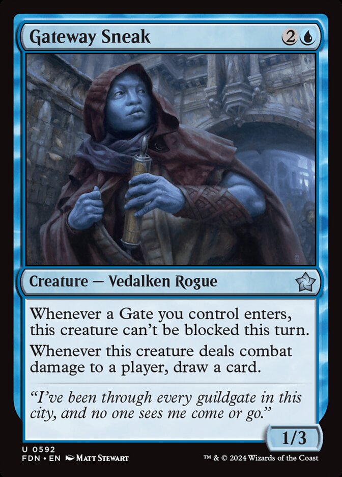 Gateway Sneak (592) - Foundations (FDN)