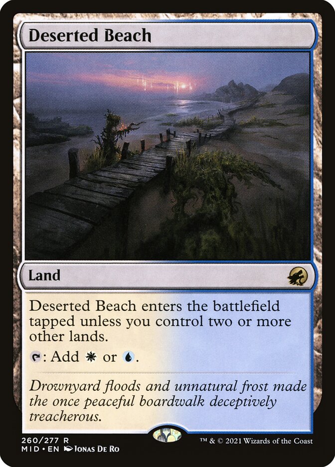 Deserted Beach (260) - Innistrad: Midnight Hunt (MID)