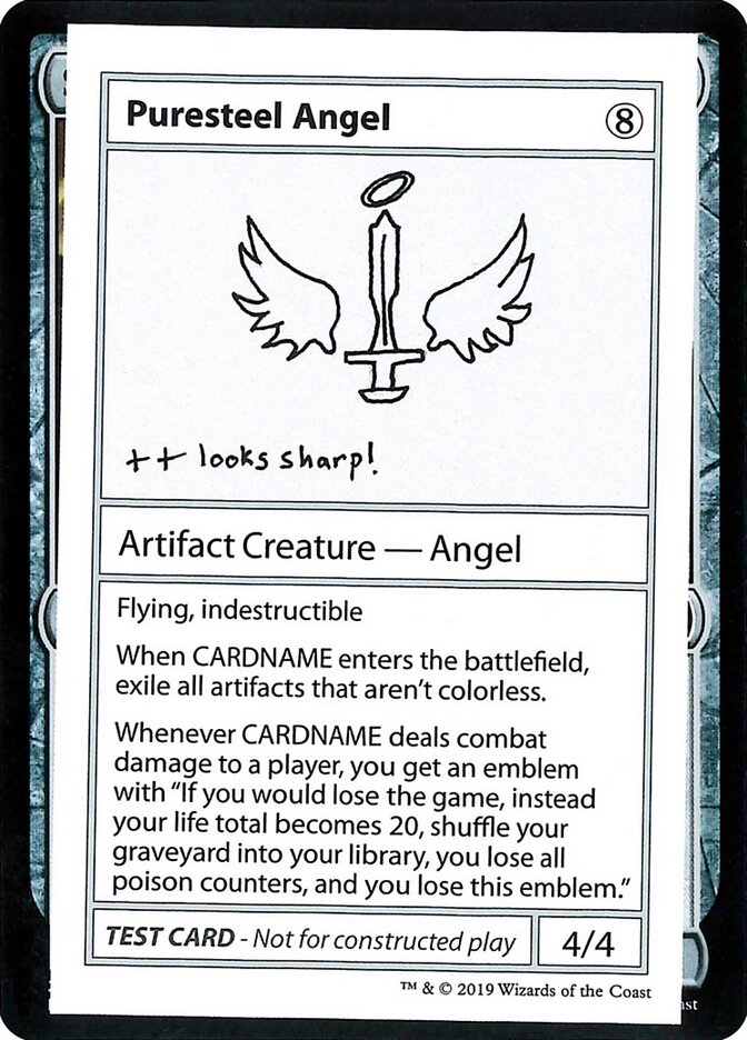 Puresteel Angel (109) - Mystery Booster Playtest Cards 2021 (CMB2)