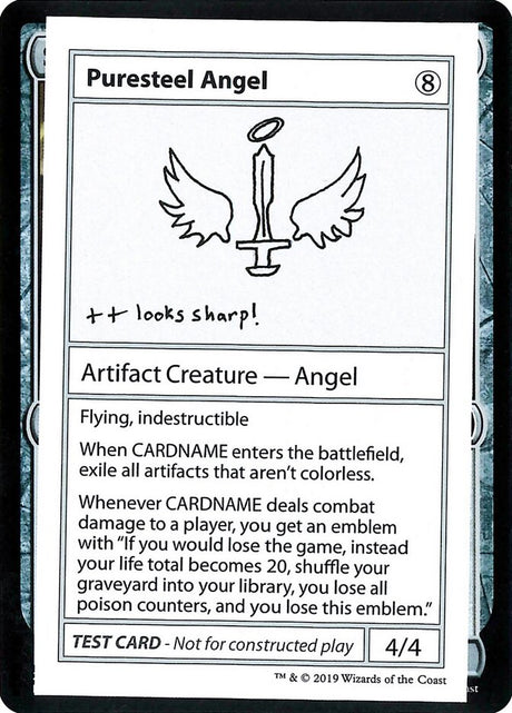 Puresteel Angel (109) - Mystery Booster Playtest Cards 2021 (CMB2)