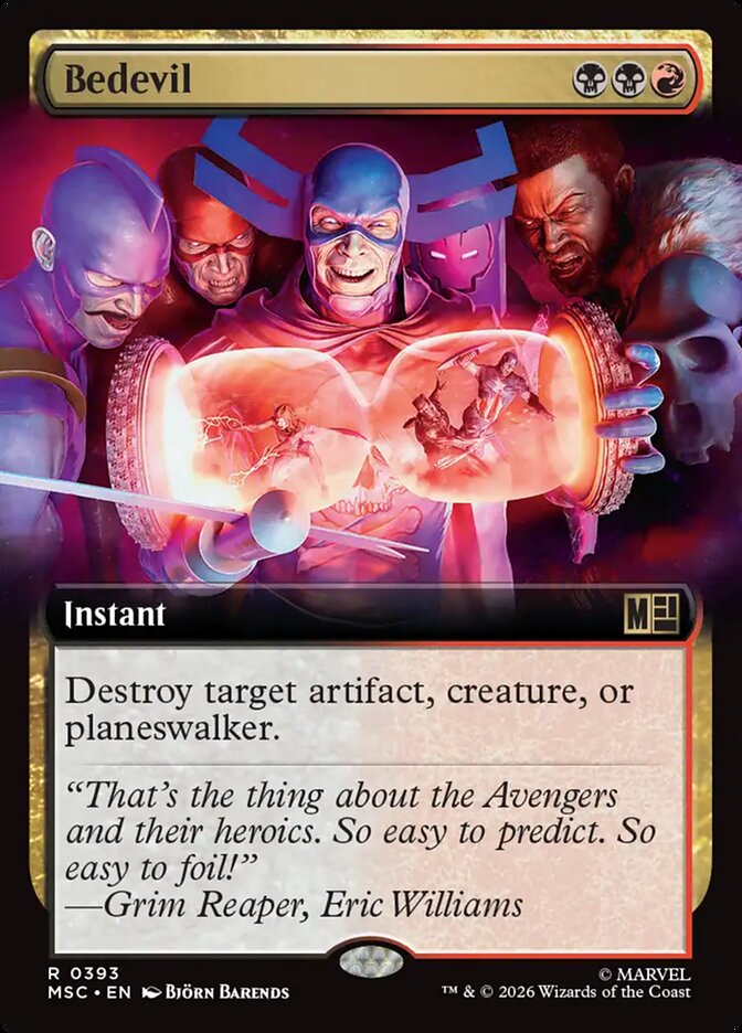 Bedevil (393) - Marvel Super Heroes Commander (MSC)