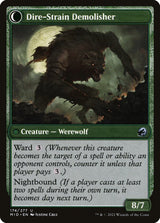 Burly Breaker // Dire-Strain Demolisher (174) - Innistrad: Midnight Hunt (MID)