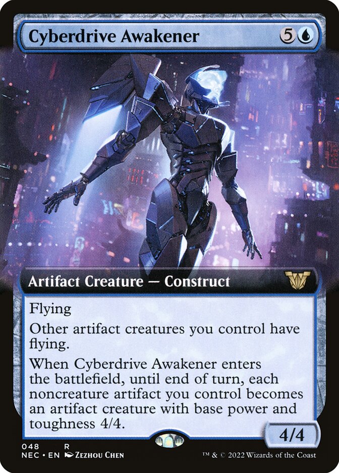 Cyberdrive Awakener (48) - Neon Dynasty Commander (NEC)