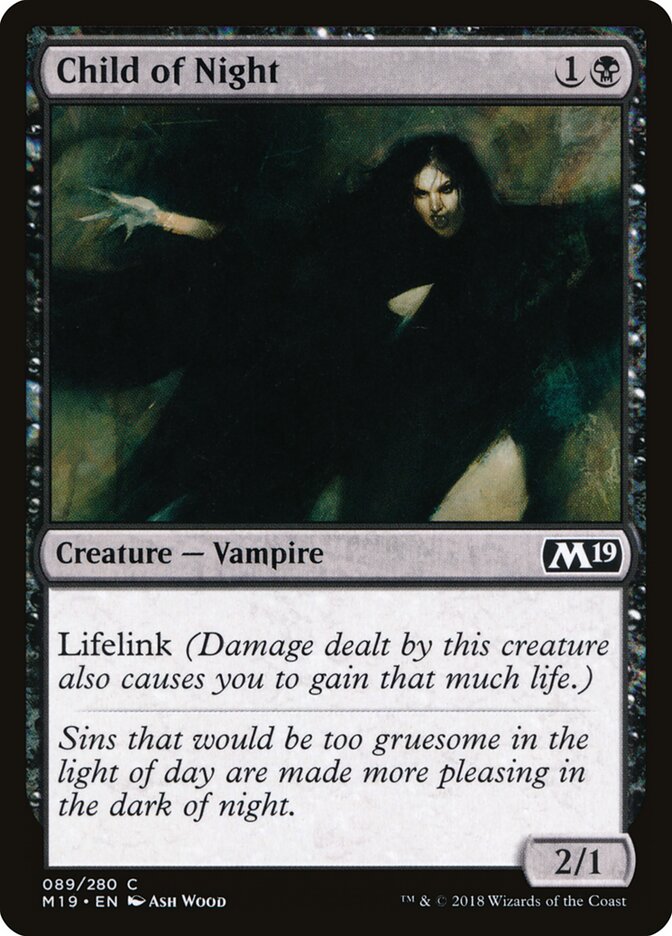 Child of Night (89) - Core Set 2019 (M19)