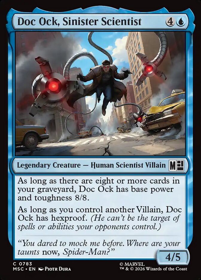 Doc Ock, Sinister Scientist (783) - Marvel Super Heroes Commander (MSC)