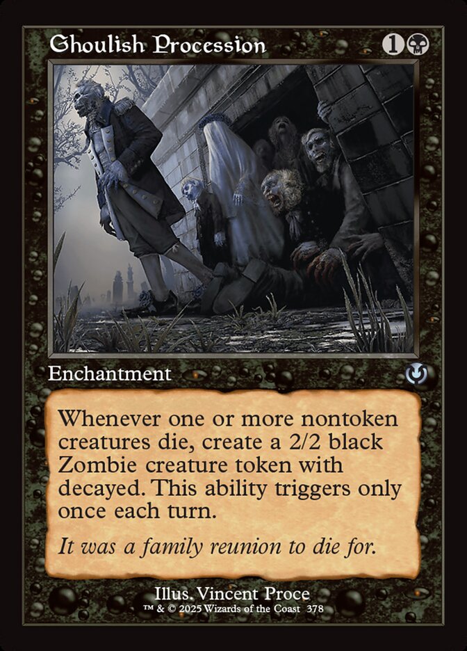 Ghoulish Procession - [Foil, Retro Frame] Innistrad Remastered (INR)