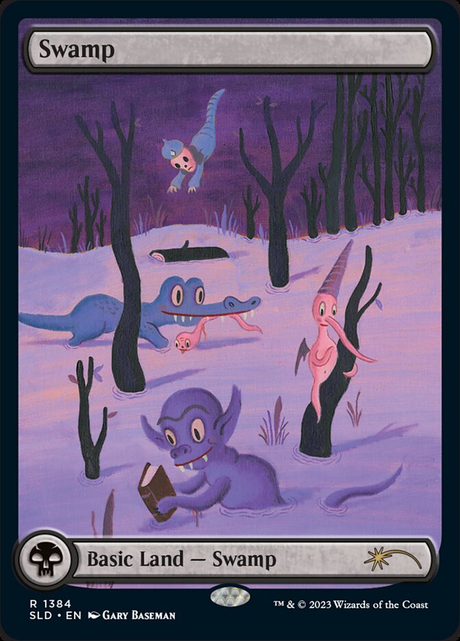 Swamp (1384) - Secret Lair Drop (SLD)
