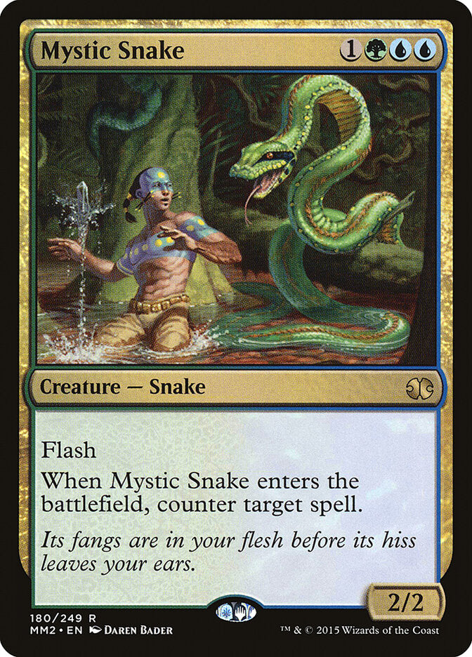 Mystic Snake (180) - Modern Masters 2015 (MM2)