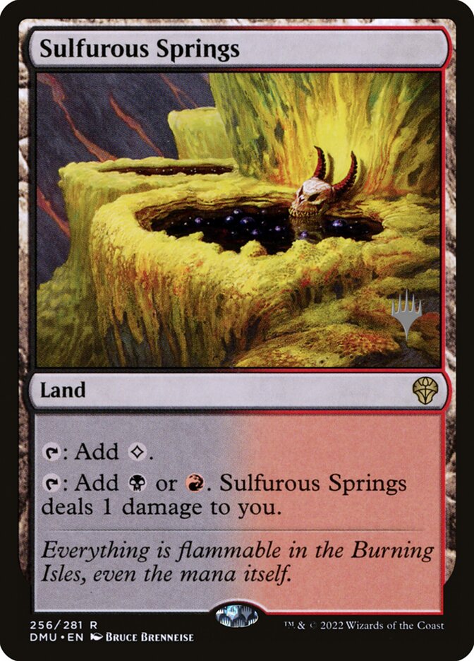Sulfurous Springs (256p) - Dominaria United Promos (PDMU)