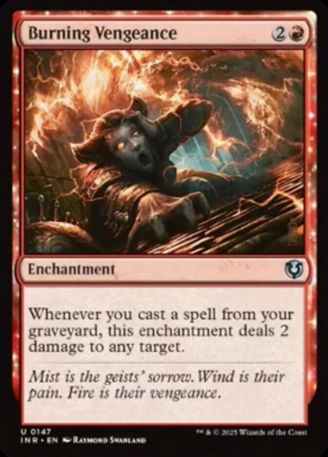 Burning Vengeance - Innistrad Remastered (INR)