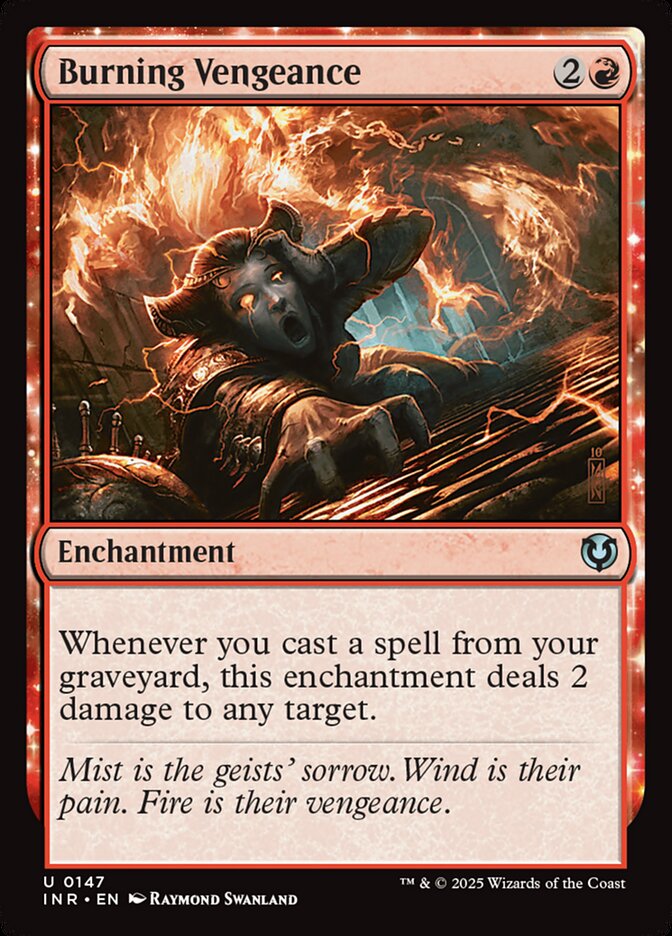 Burning Vengeance (147) - Innistrad Remastered (INR)