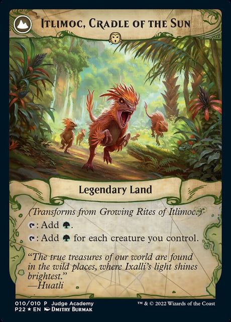 Growing Rites of Itlimoc // Itlimoc, Cradle of the Sun (10) - Judge Gift Cards 2022 (P22)
