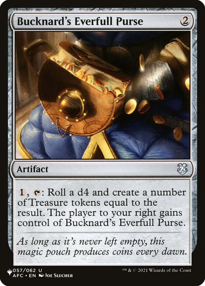 Bucknard's Everfull Purse (AFC-57) - The List (PLST)