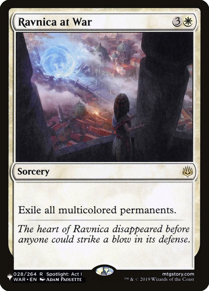 Ravnica at War (WAR-28) - The List (PLST)