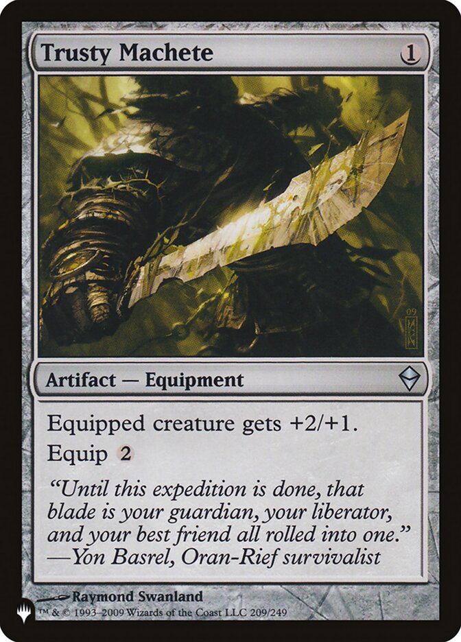 Trusty Machete (ZEN-209) - The List (PLST)