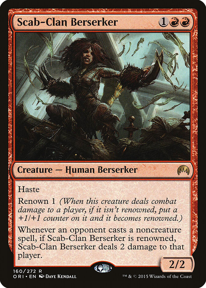 Scab-Clan Berserker (160) - Magic Origins (ORI)