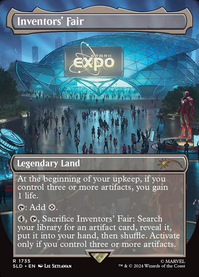 Inventors' Fair (1735) - [Foil, Borderless] Secret Lair Drop (SLD)