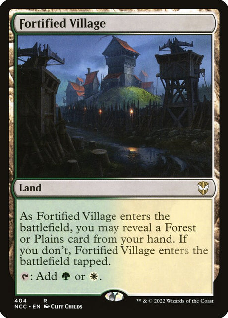 Fortified Village (404) - New Capenna Commander (NCC)