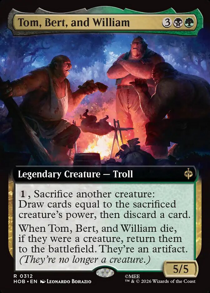 Tom, Bert, and William (312) - The Hobbit (HOB)